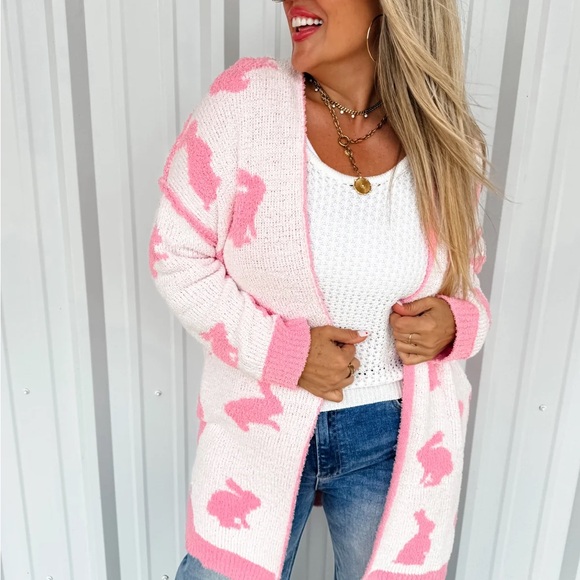 Bunny Reversible Cardigan - Picture 3 of 7